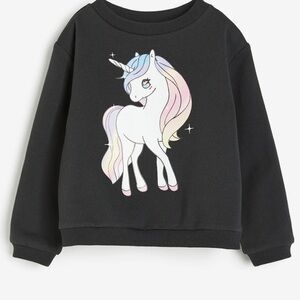 Unicorn sweatshirt girls size 8/10